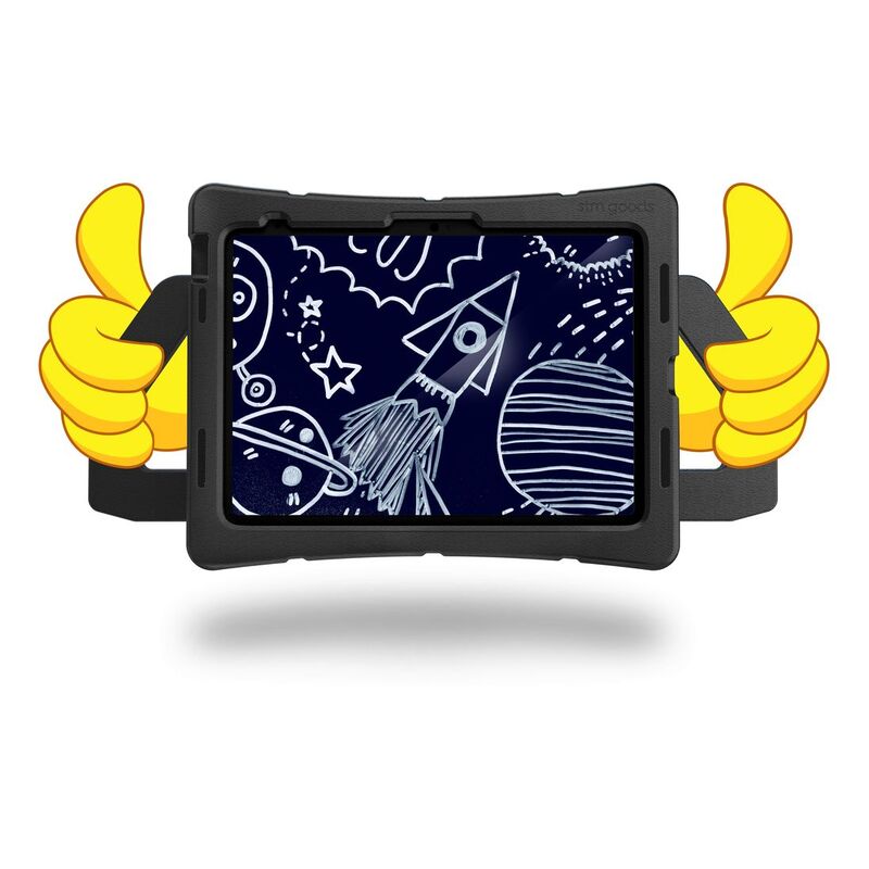 STM Duxling Kids iPad Cover - iPad A16/10th Gen (2025/2022) - Black