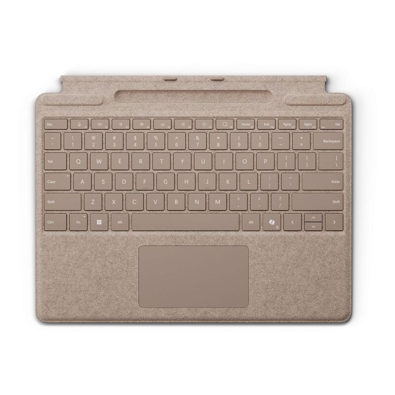 Microsoft New Surface Pro Keyboard Cover - Oatmeal (English/Arabic) Microsoft New Surface Pro Keyboard Cover - Oatmeal (English/Arabic)