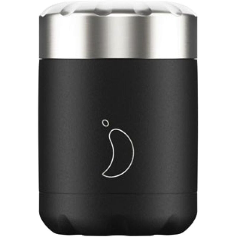 Chilly'S Food Pot Monochrome Black 300Ml Chilly'S Food Pot Monochrome Black 300Ml