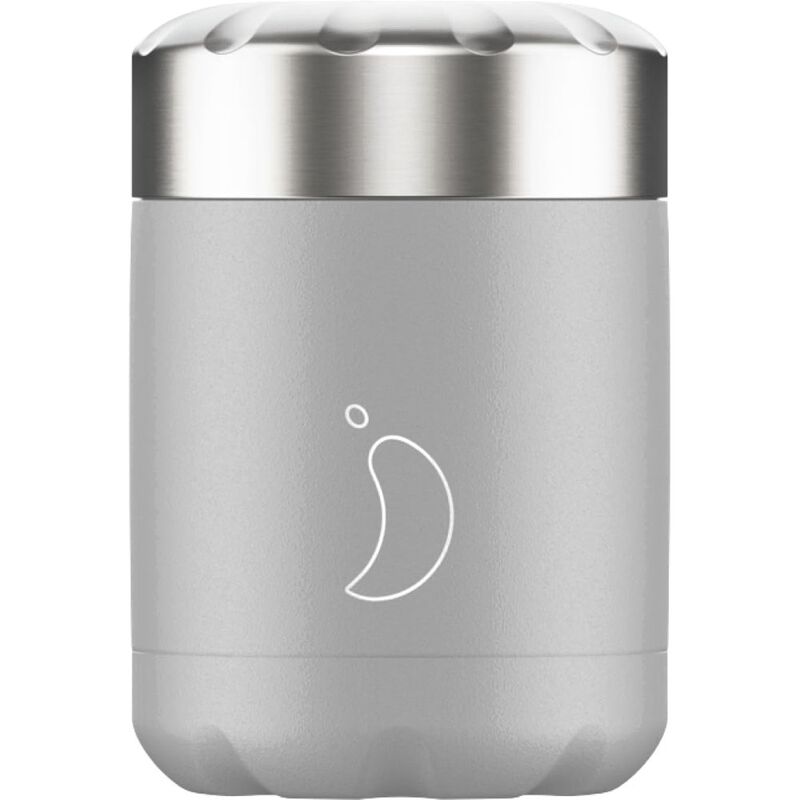 Chilly'S Food Pot Monochrome Grey 300Ml Chilly'S Food Pot Monochrome Grey 300Ml