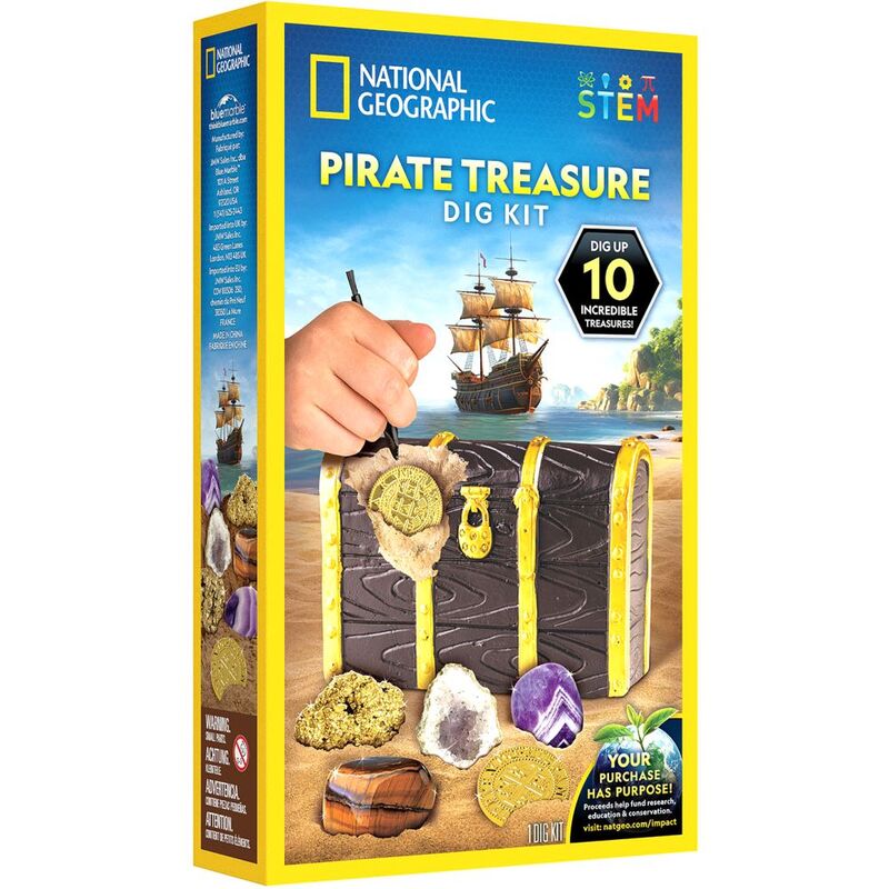 National Geographic Pirate Treasure Dig Kit