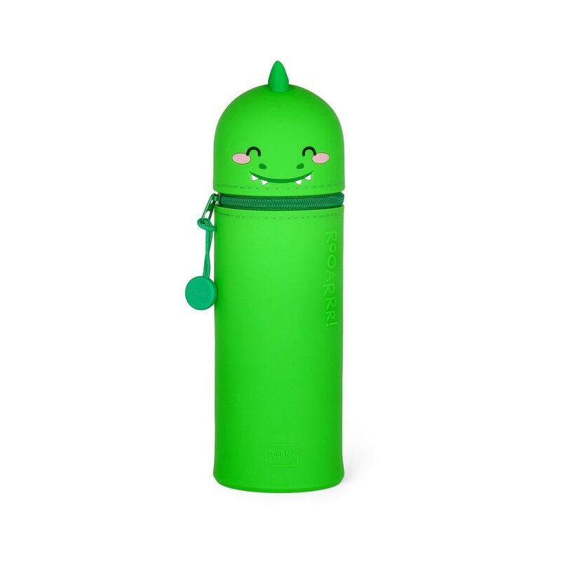 Legami 2-in-1 Silicone Pencil Case - Kawaii - Dino