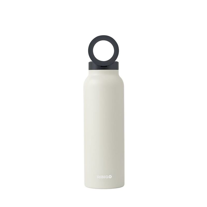 Ringo Magsafe Compatible Insulated Water Bottle with Magnetic Ring 946ml - Ivory