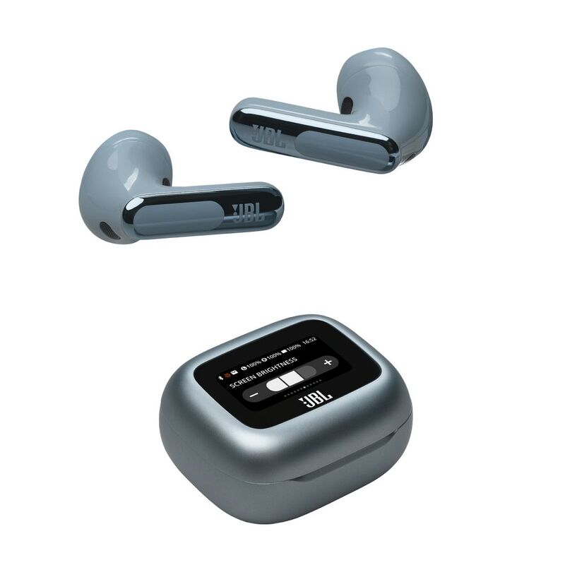 JBL Live Flex 3 True Wireless Noise Cancelling Earbuds - Blue JBL Live Flex 3 True Wireless Noise Cancelling Earbuds - Blue