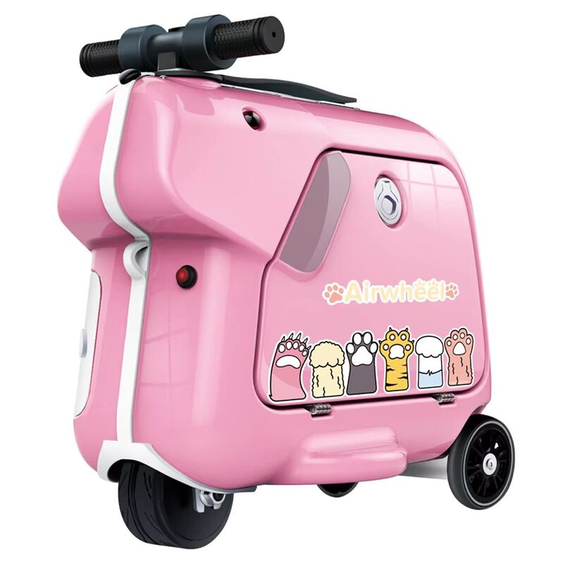 Airwheel SQ3 Kids Electric Riding Luggage Scooter With Removable Battery - Pink Airwheel SQ3 Kids Electric Riding Luggage Scooter With Removable Battery - Pink