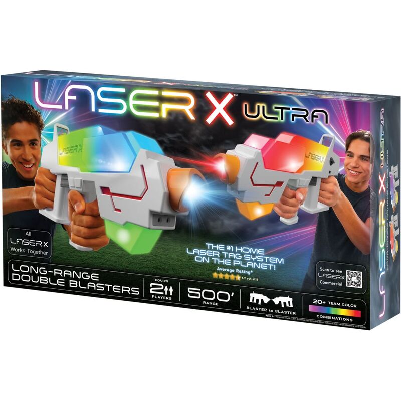 Laser X Ultra Long Range Blasters Battery Operated Playset Laser X Ultra Long Range Blasters Battery Operated Playset