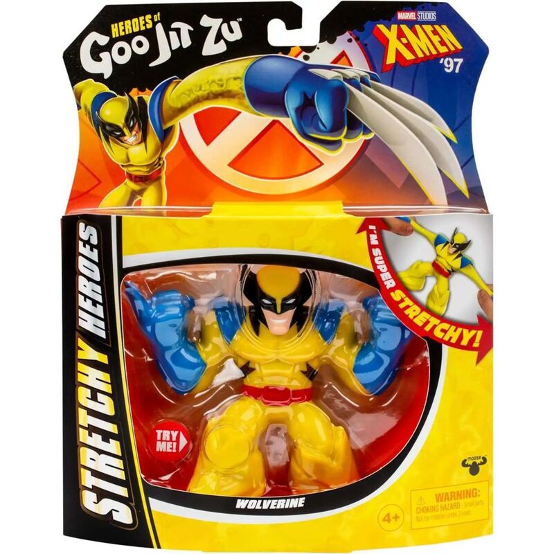 Moose Heroes Of Goo Jit Zu Marvel X-Men 97 Stretchy Heroes Wolverine Hero Pack Moose Heroes Of Goo Jit Zu Marvel X-Men 97 Stretchy Heroes Wolverine Hero Pack