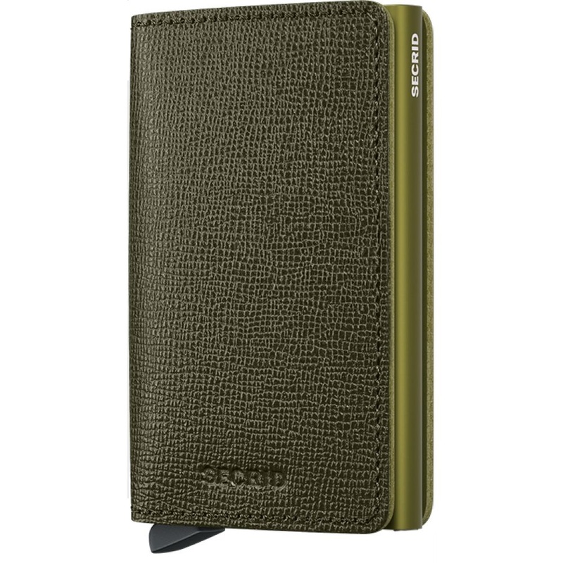 Secrid Slimwallet - Crisple Leather - Kelp