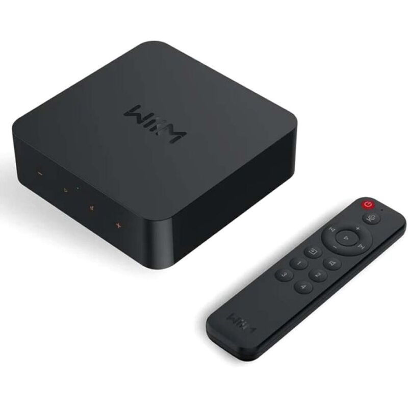 Wiim Pro Plus Multiroom Audio Streamer Black Wiim Pro Plus Multiroom Audio Streamer Black