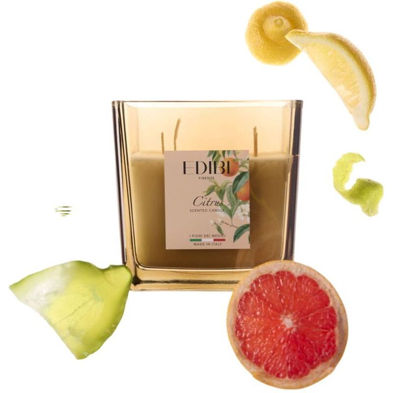 Edibi Firenze Citrus Square Candle 1kg Edibi Firenze Citrus Square Candle 1kg