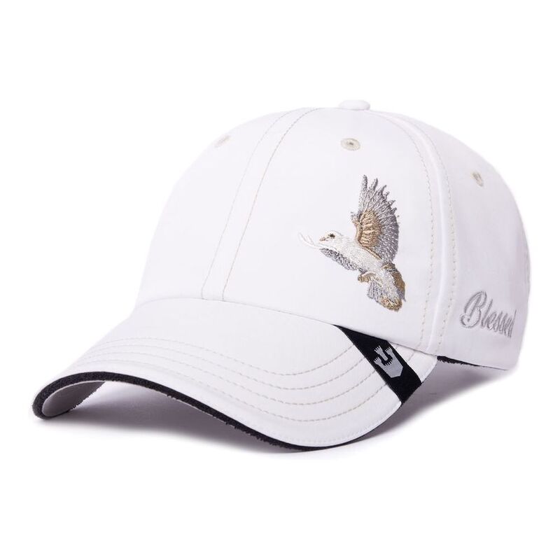 Goorin Bros 2 Blessed 2 B Stressed White Cap Goorin Bros 2 Blessed 2 B Stressed White Cap