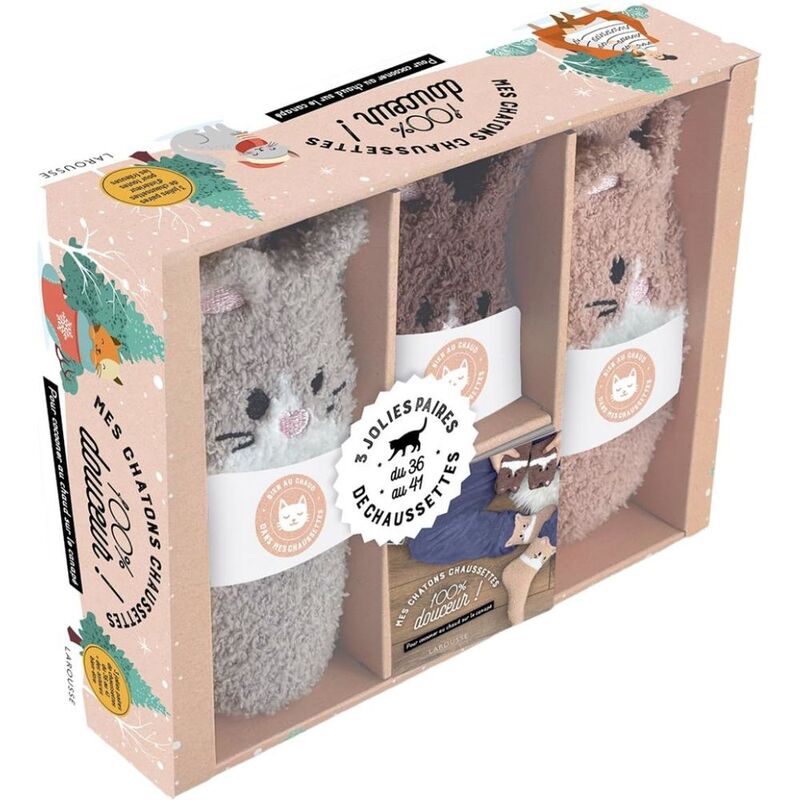 Coffret Mes Chatons- Chaussettes | Larousse