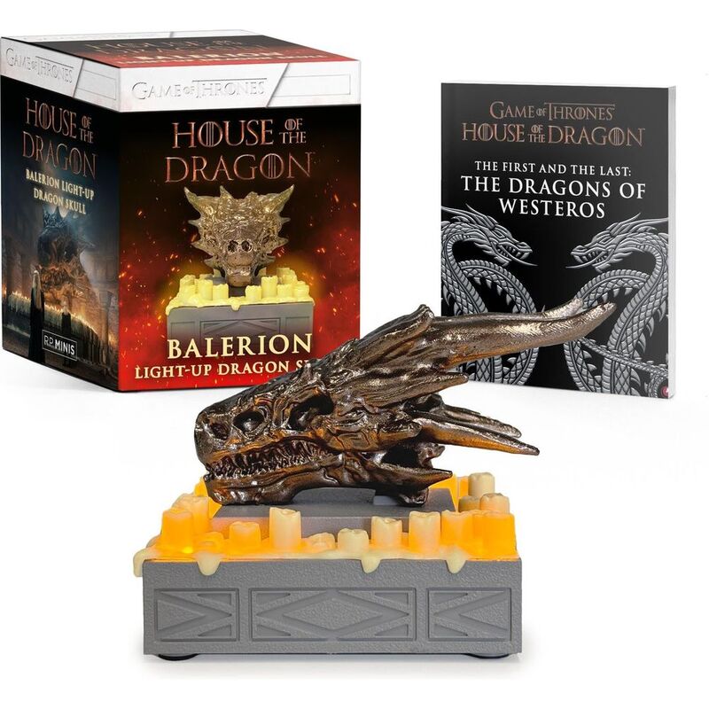 House of the Dragon - Balerion Light-Up Dragon Skull | Jim Mcdermott House of the Dragon - Balerion Light-Up Dragon Skull | Jim Mcdermott