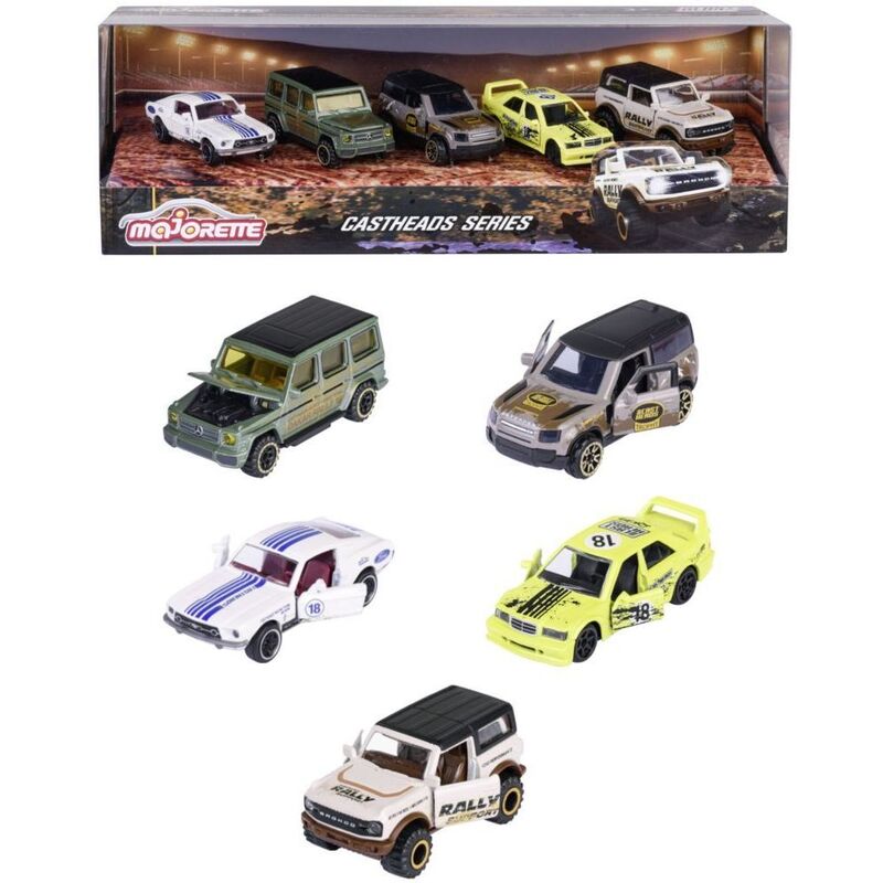 Majorette Castheads Truck Racer Series (Assorted - Includes 1)
