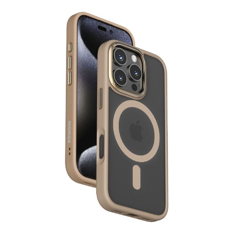 Momax Play Magnetic Case For iPhone 16 Pro Max - Rose Gold Momax Play Magnetic Case For iPhone 16 Pro Max - Rose Gold