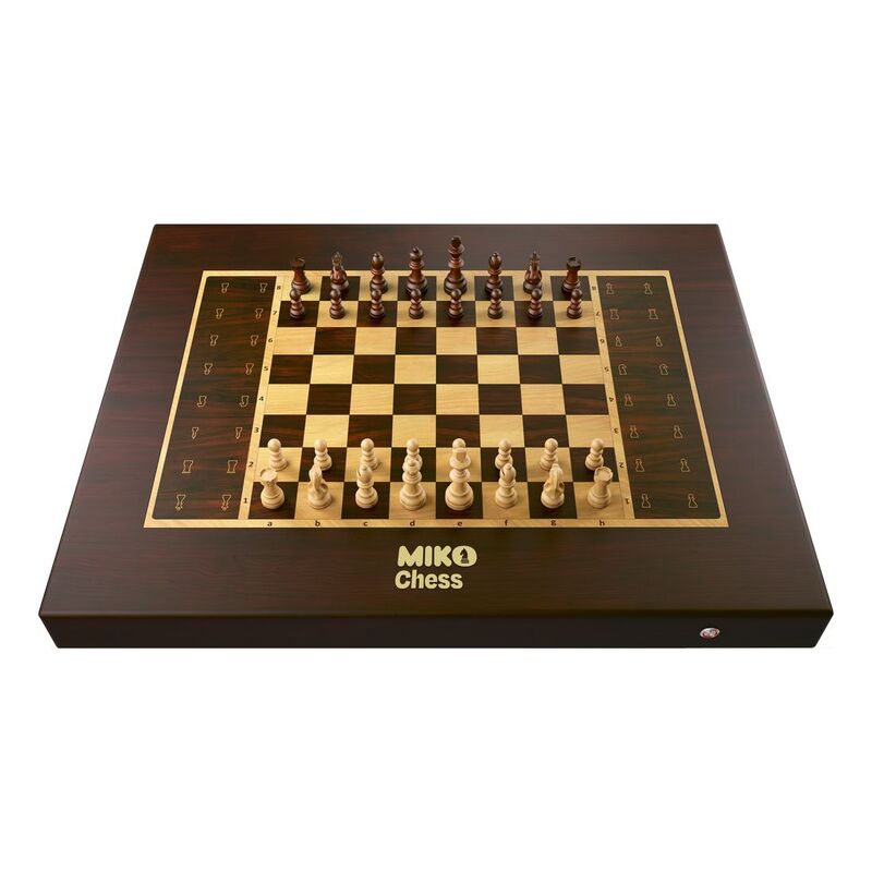Miko Chess Board - Rosewood finish Miko Chess Board - Rosewood finish