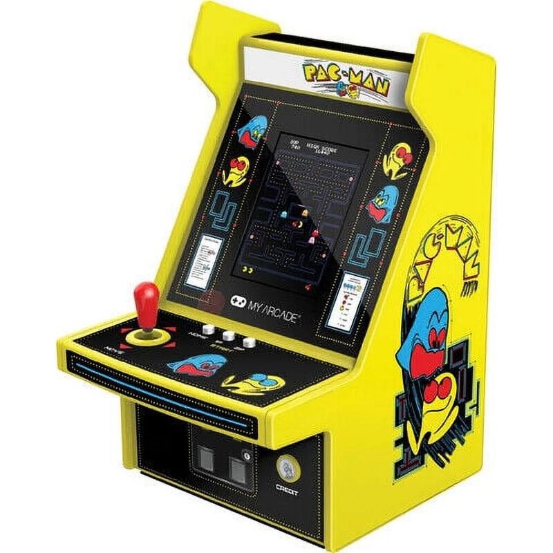 My Arcade 6.75-Inch Collectible Retro Pac-Man 40th Anniversary Micro Player (Premium Edition) - Gold/Black
