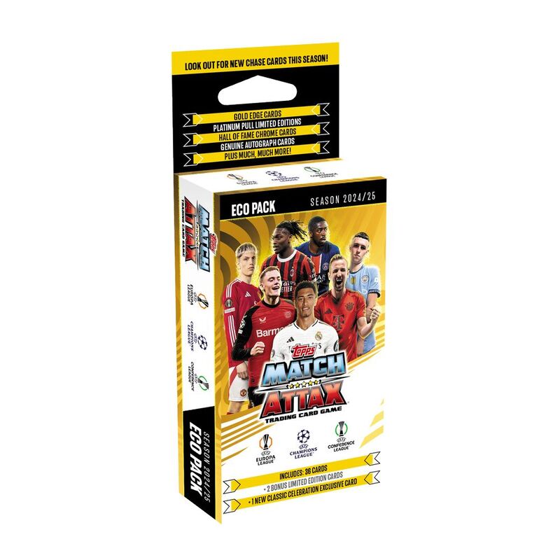 Topps Match Attax UEFA Champions League 2024/25 Eco Pack Topps Match Attax UEFA Champions League 2024/25 Eco Pack