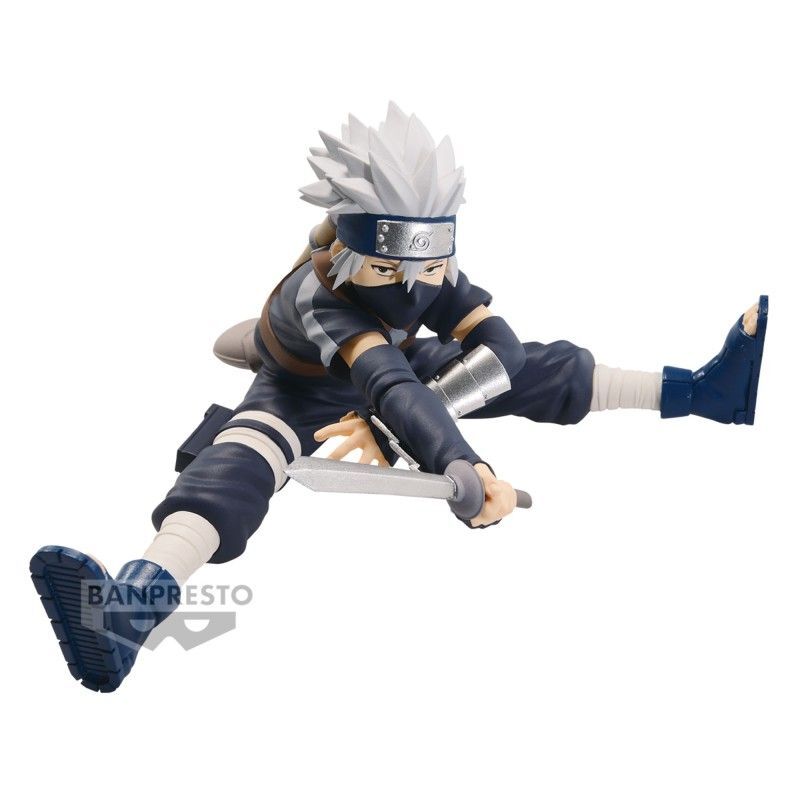 Banpresto Naruto Shippuden Vibration Stars Hatake Kakashi 8-Inch Figure Banpresto Naruto Shippuden Vibration Stars Hatake Kakashi 8-Inch Figure