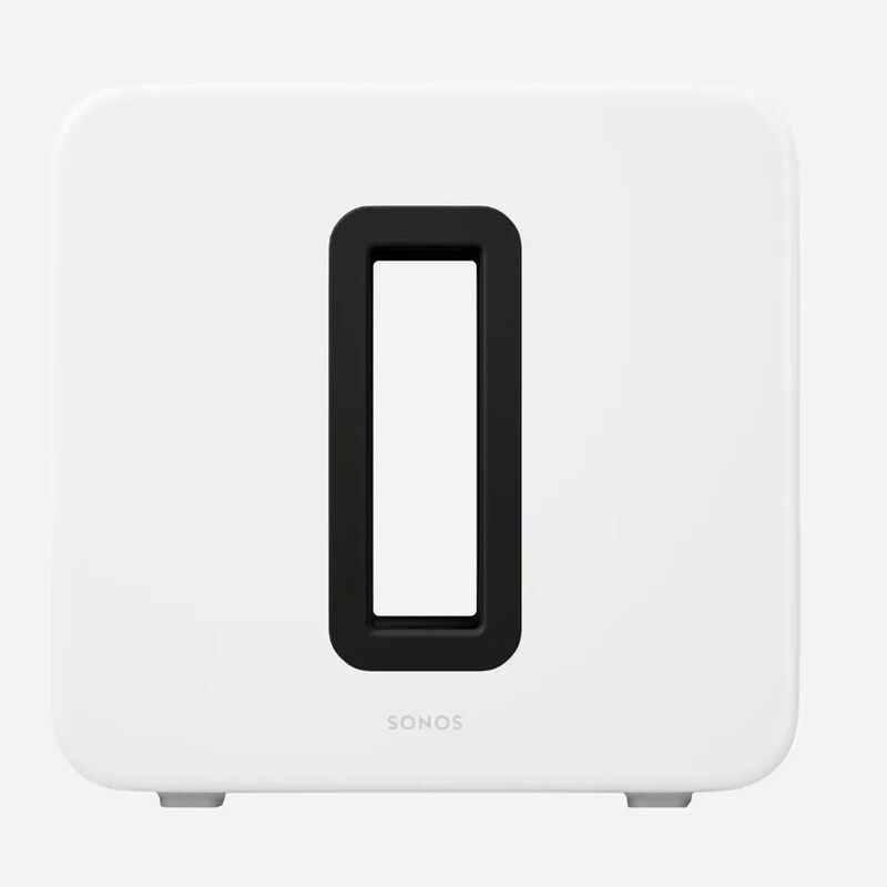 Sonos Sub Gen 4 Wireless Subwoofer - White Sonos Sub Gen 4 Wireless Subwoofer - White