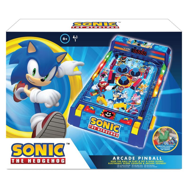 Merchant Ambassador Sonic The Hedgehog Arcade Pinball