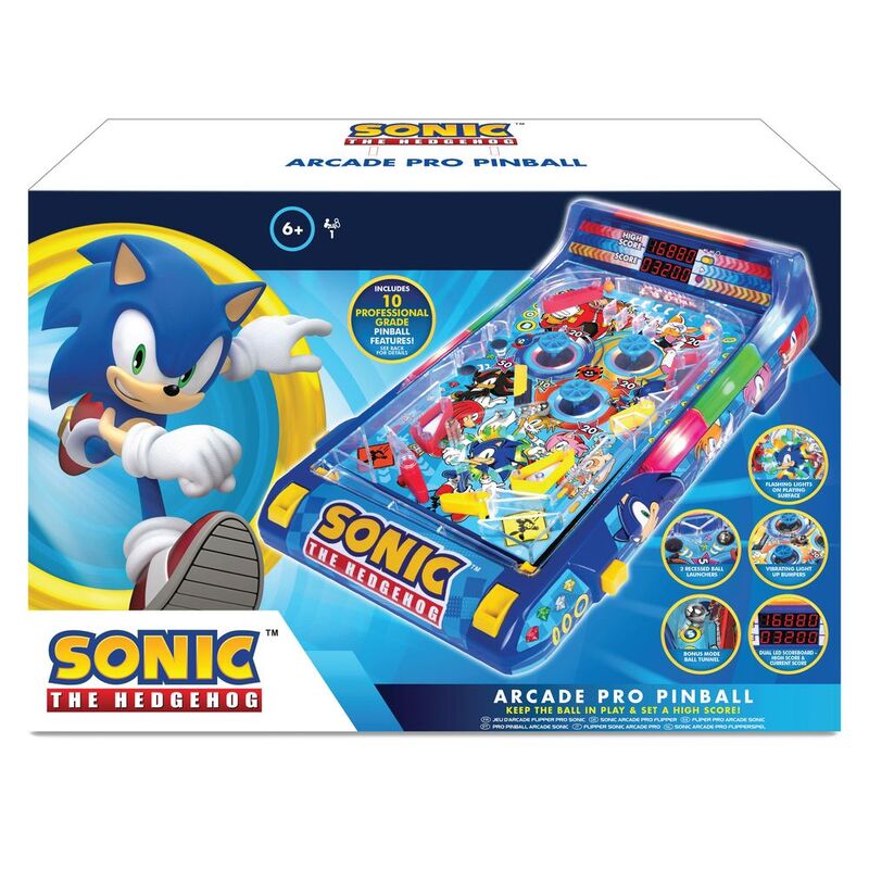 Merchant Ambassador Sonic The Hedgehog Arcade Pro Pinball