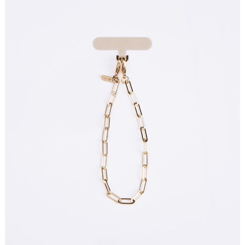 Uniq Coehl Goldilocks Universal Phone Charm Handstrap - Champagne Gold