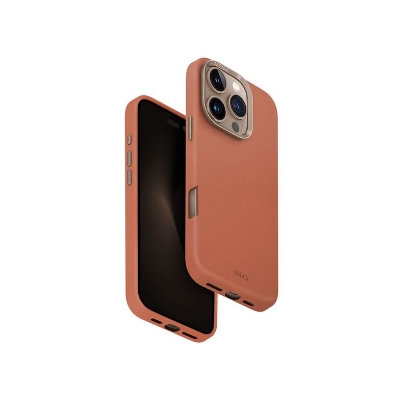 Uniq Hybrid iPhone 16 Pro Magclick Charging Lyden Case - Terracotta