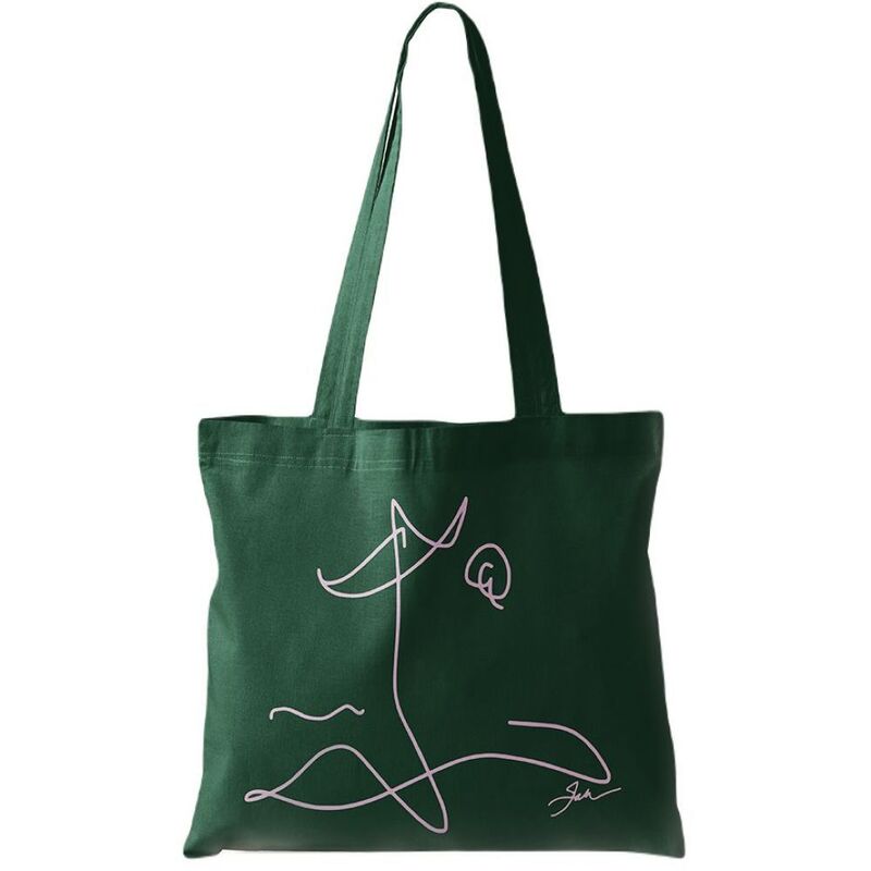 Qirtas Ficasso Green Tote Qirtas Ficasso Green Tote