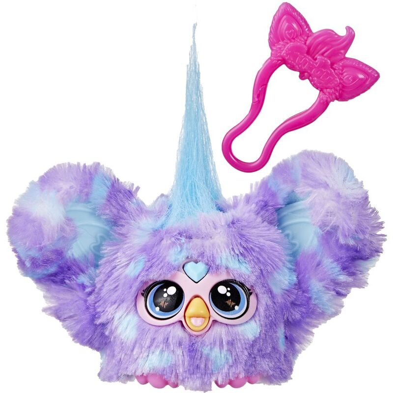 Furby Furblet Groo-Vee 2-Inch Keychain Plush Toy