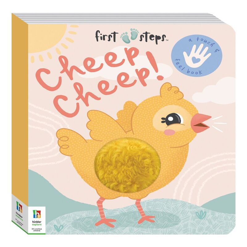 First Steps Cheep Cheep! Touch And Feel Board Book | Hinkler Books