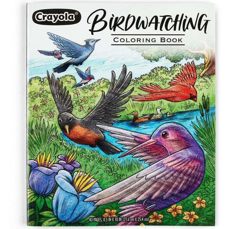Crayola Birdwatching Coloring Book