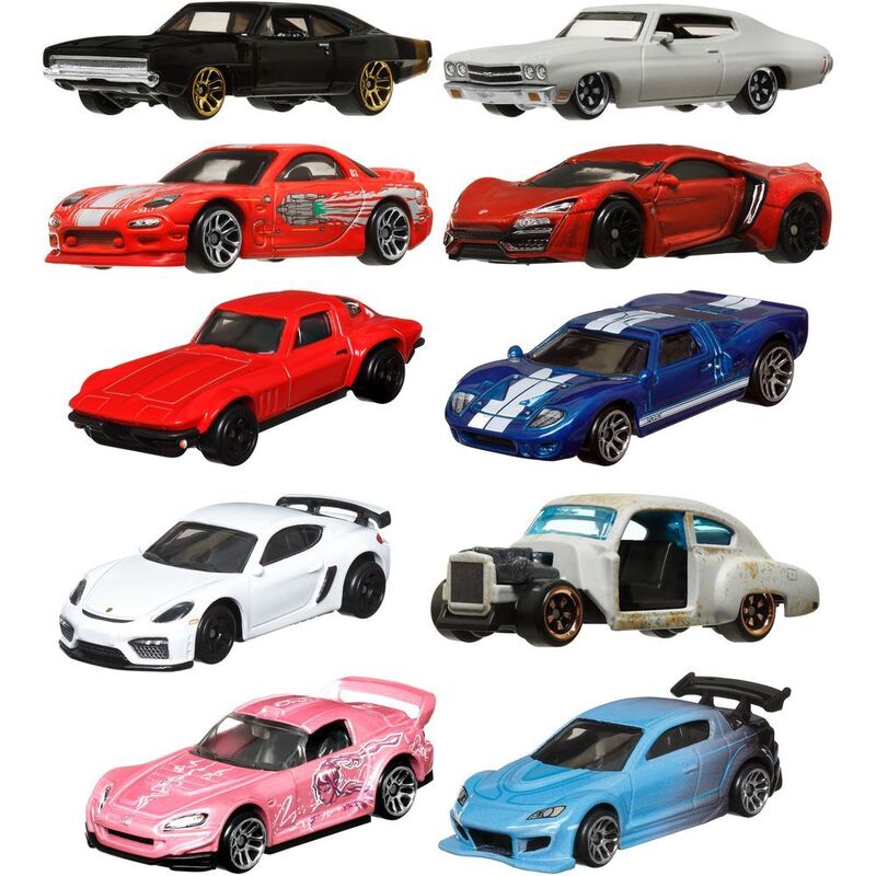 Hot Wheels Fast And Furious Dominic Toretto 1.64 Die-Cast Car (Assortment - Includes 1)