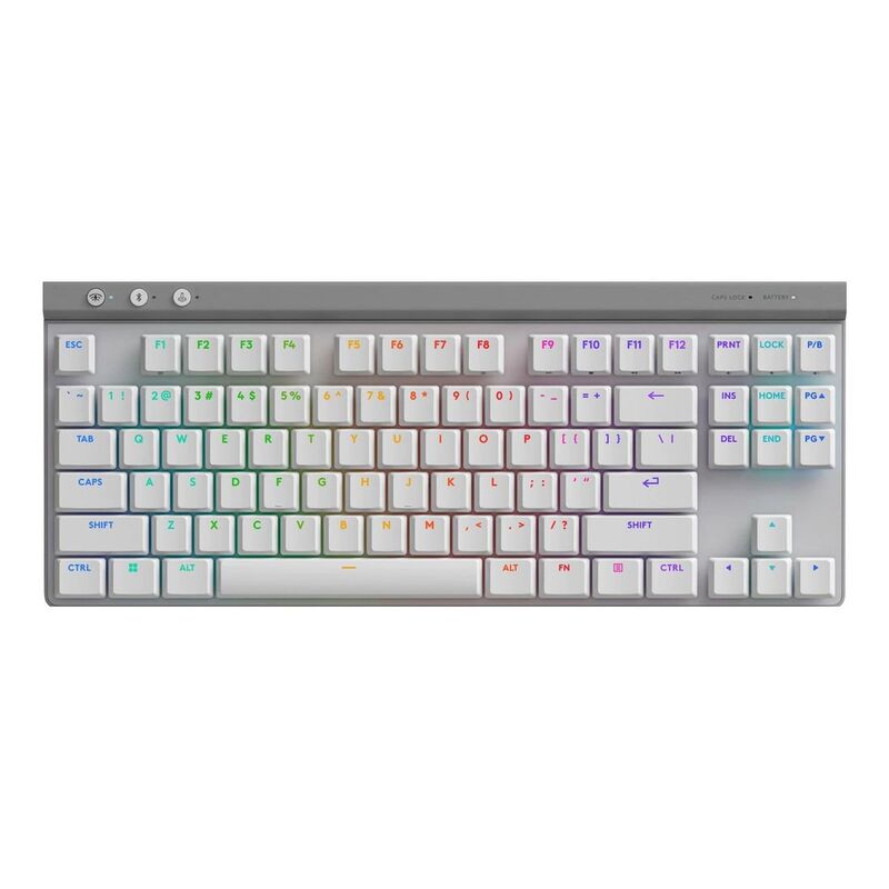 Logitech G G515 Wireless Lightspeed TKL Tactile Gaming Keyboard - White