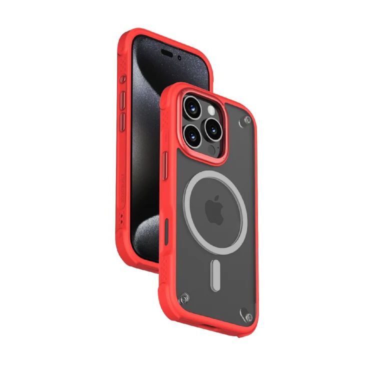 Momax Caseform Air MagSafe Case For iPhone 16 Pro - Red