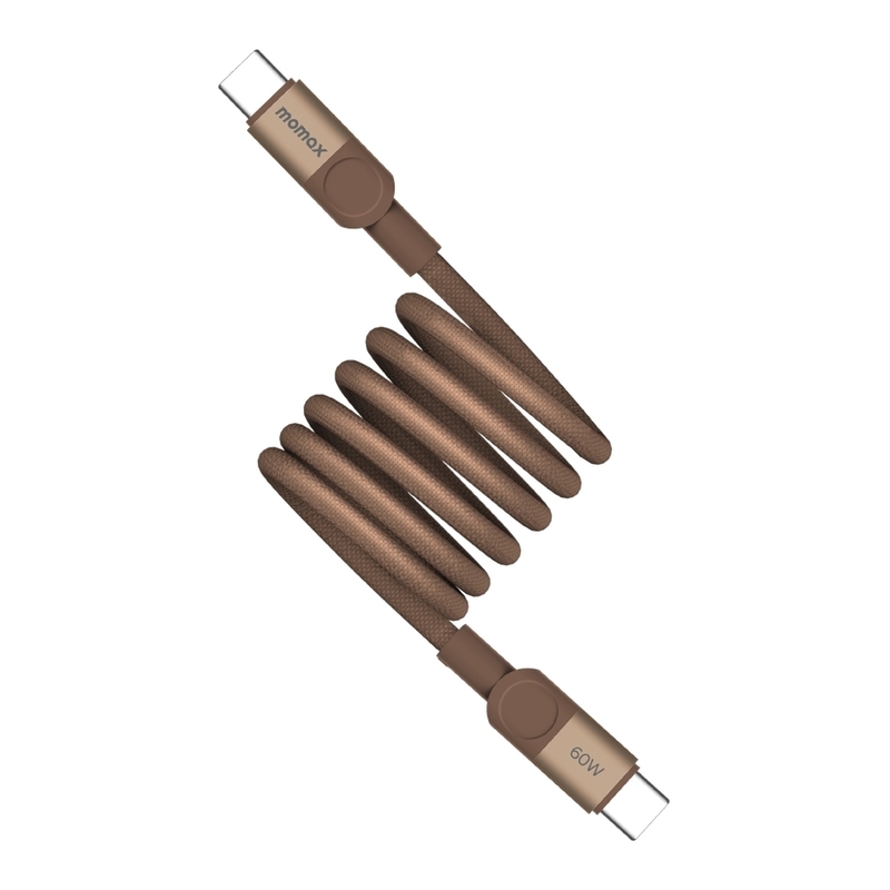 Momax Mag.Link 60W USB-C to USB-C Magnetic Cable 1m - Desert Titanium