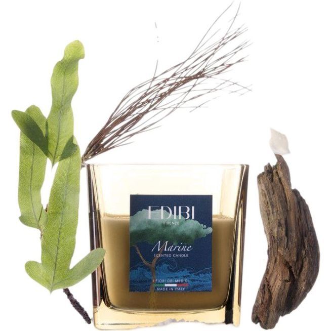 Edibi Firenze Marine Square Candle 350g Edibi Firenze Marine Square Candle 350g