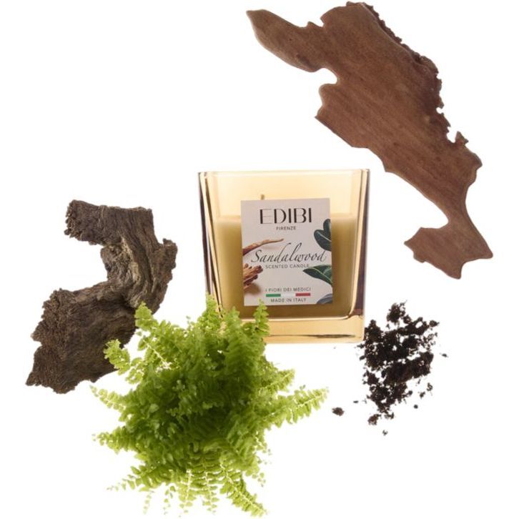 Edibi Firenze Sandalwood Square Candle 350g