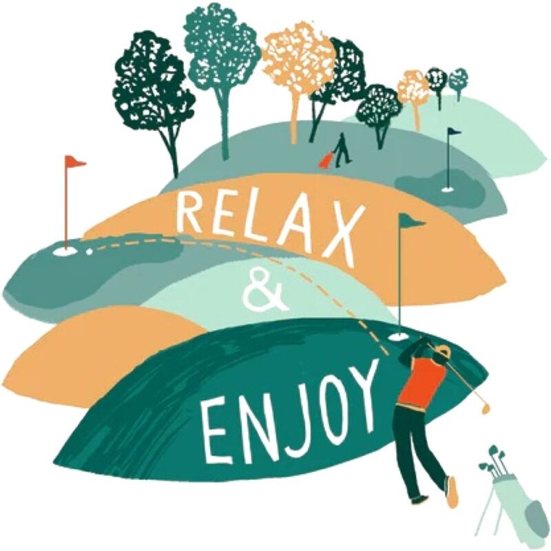 UK Greetings Happy Birthday Greeting Card (15.9 x 15.9 cm) - Relax And Enjoy (Golfing) UK Greetings Happy Birthday Greeting Card (15.9 x 15.9 cm) - Relax And Enjoy (Golfing)