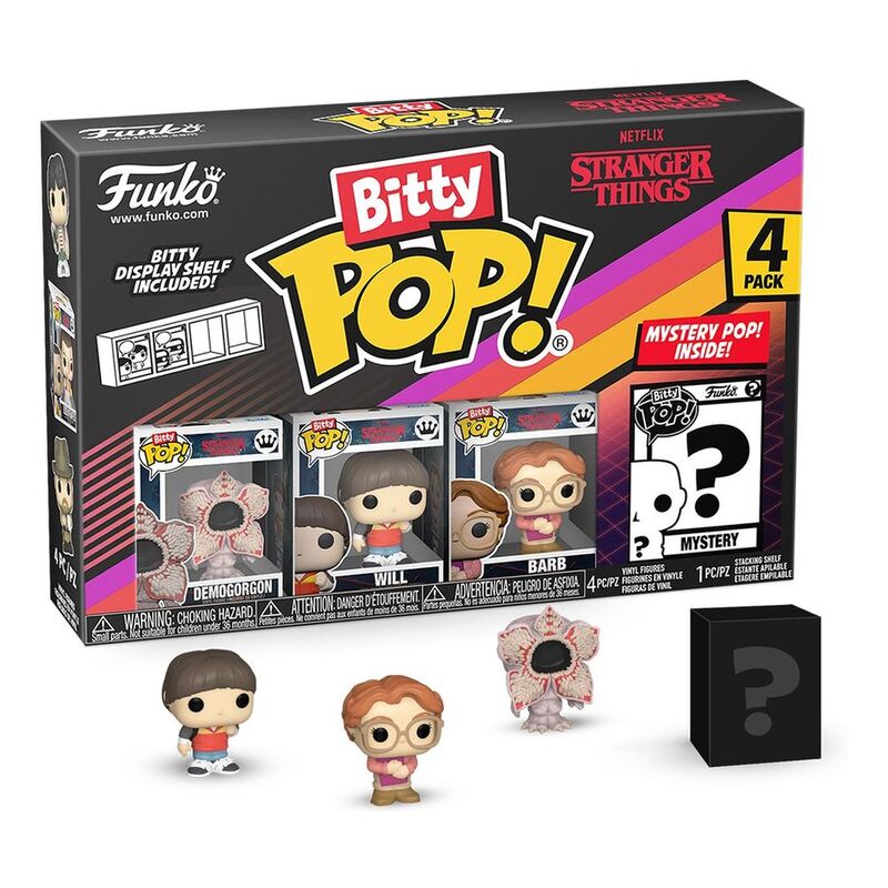 Funko Pop! Bitty Pop TV Stranger Things Demogorgon (Pack of 4)