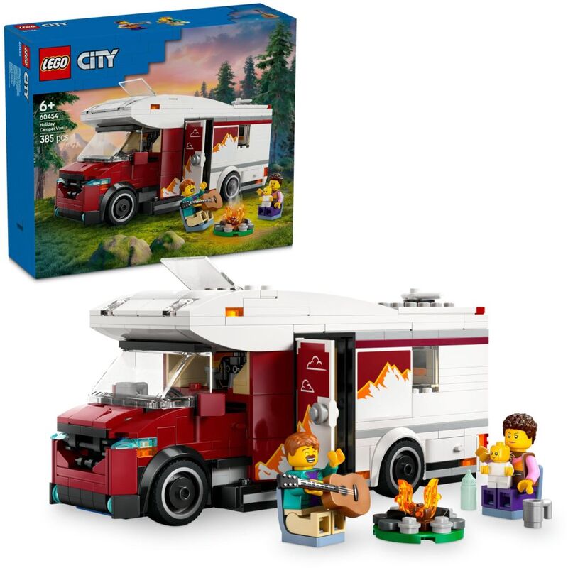 LEGO City Holiday Adventure Camper Van 60454 (385 Pieces)