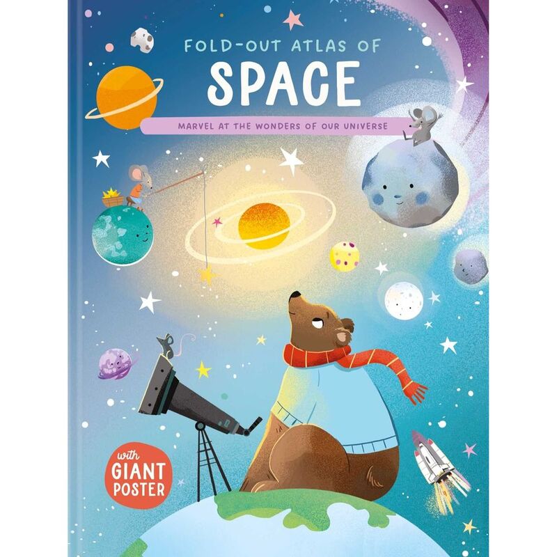 Space - Fold- Out Atlas Of... | Yoyo Books