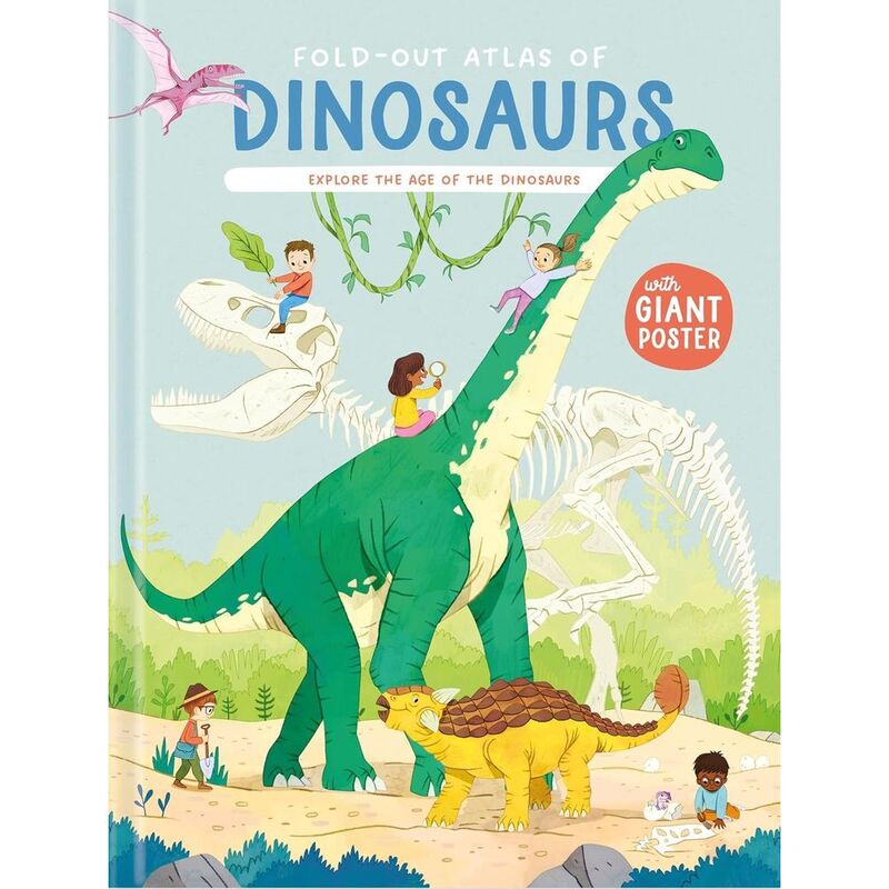 Dinosaurs - Fold-Our-Atlas Of | Yoyo Books