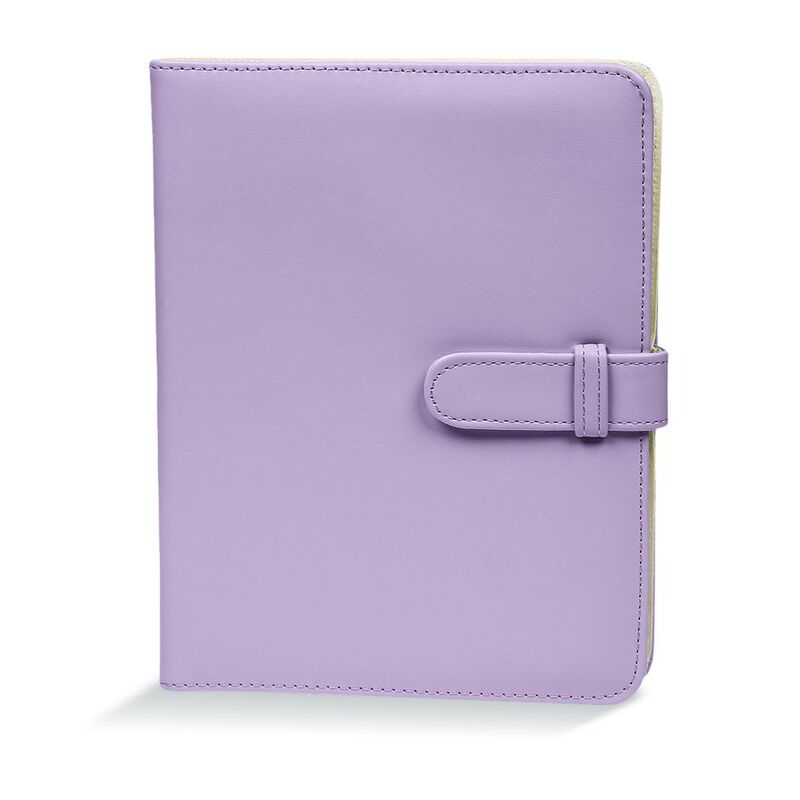 Dot Memory Folio 256 Photo Organizer Album For Instax Mini And Polaroid 2X3 - Lilac Purple