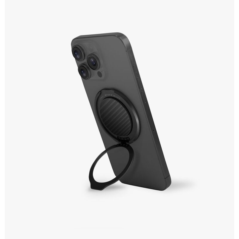 Uniq Gripfit Premium 360 Magnetic Mount & Kickstand - Carbon Black Uniq Gripfit Premium 360 Magnetic Mount & Kickstand - Carbon Black