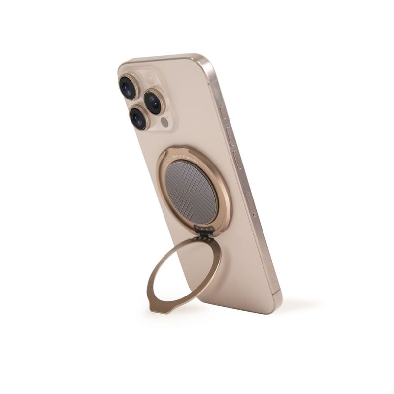 Uniq Gripfit Classic 360 Magnetic Mount & Kickstand - Flint Grey