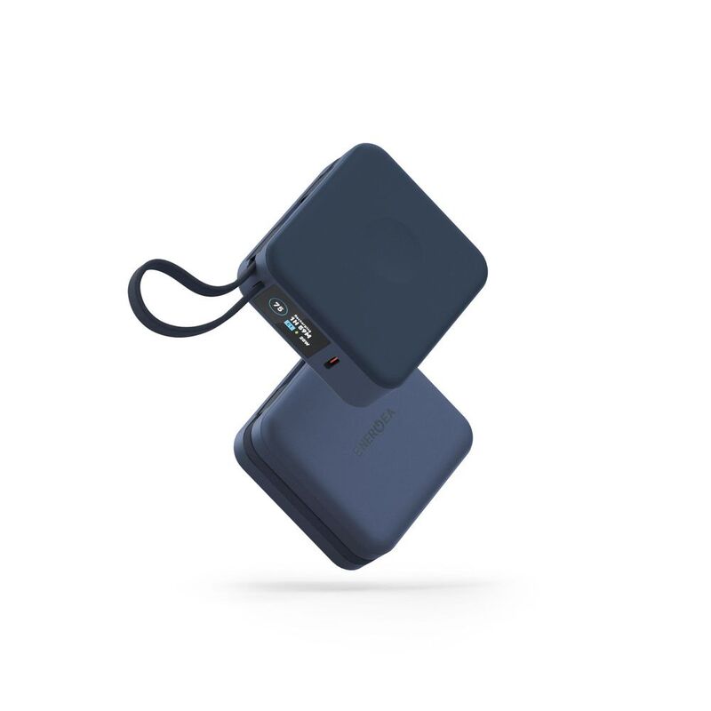 Energea Powerbank Magsafe Magpac Mini Plus 10000mAh - Qi2 - Blue