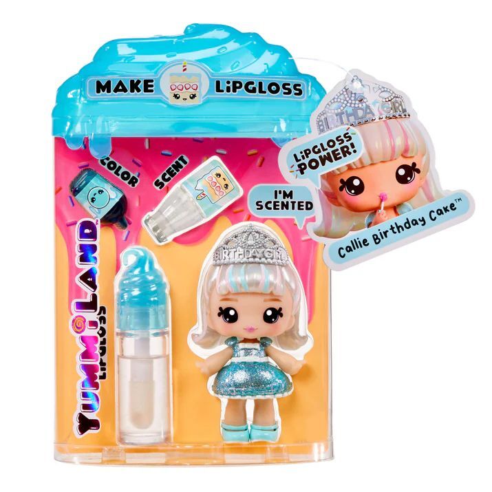 Yummiland Lipgloss Callie Birthday Cake Doll Yummiland Lipgloss Callie Birthday Cake Doll