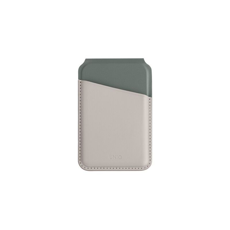 Uniq Lyden DS RFID Blocking Magnetic Wallet - Lichen Green/Ivory