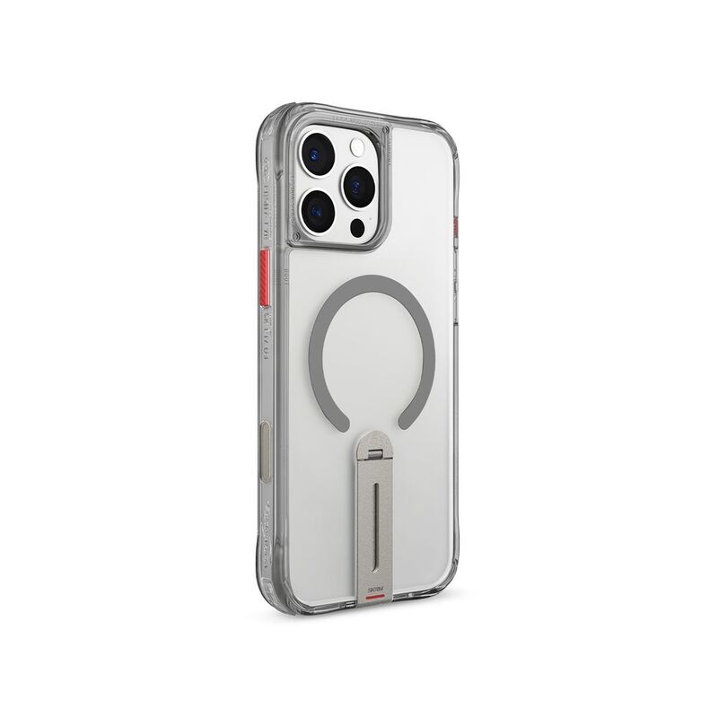 Skinarma iPhone 16 Pro Helix (Mag-Charge + 360° Rotating Stand) - Titanium Skinarma iPhone 16 Pro Helix (Mag-Charge + 360° Rotating Stand) - Titanium
